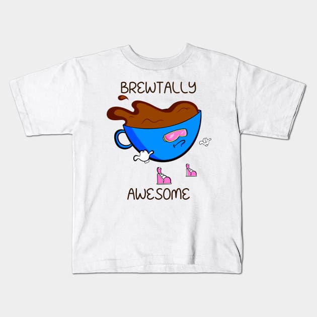 Brewtally Awesome Kids T-Shirt by Art by Nabes